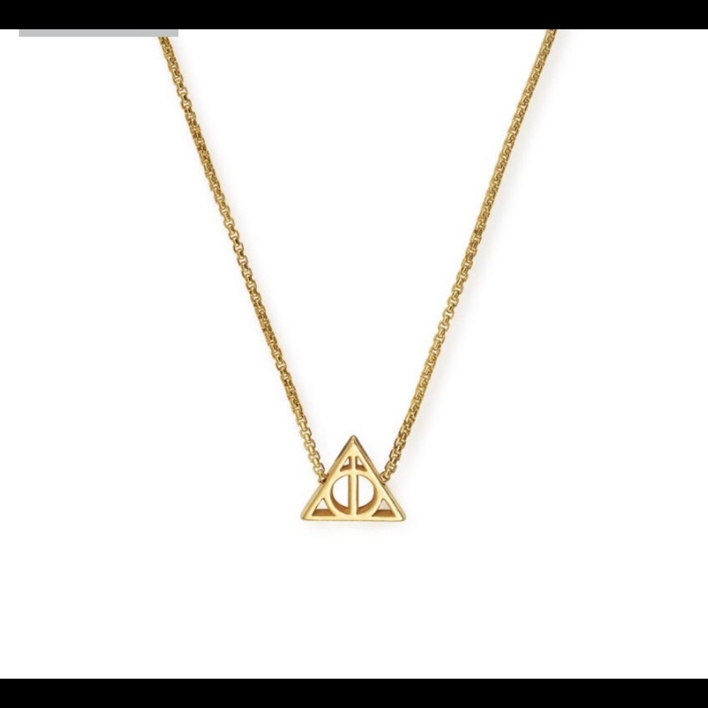 Alex & Ani 14kt Deathly Hallows Necklace